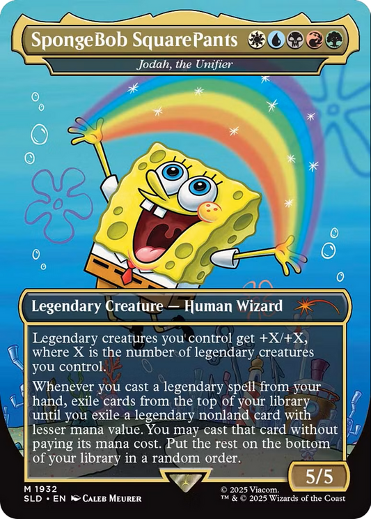 SpongeBob SquarePants - Jodah, the Unifier [Secret Lair Drop Series]