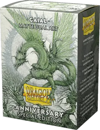 Dragon Shield: Standard 100ct Sleeves - Matte Dual Art Gaial (Anniversary SE)