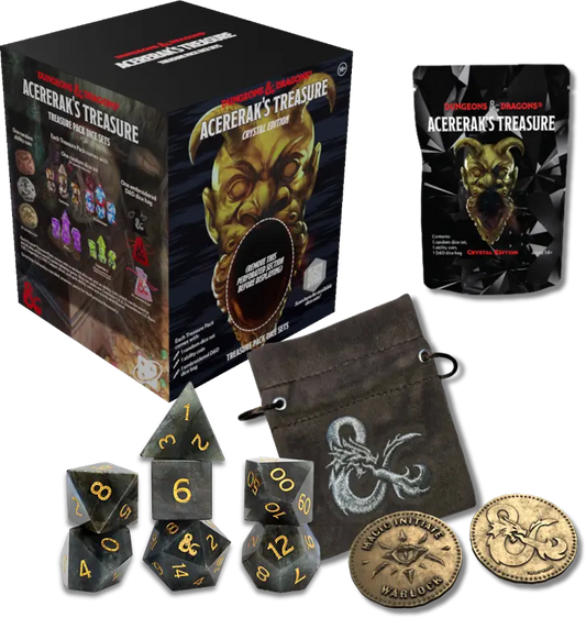Acererak's Treasure Pack Dice Sets - Crystal Edition