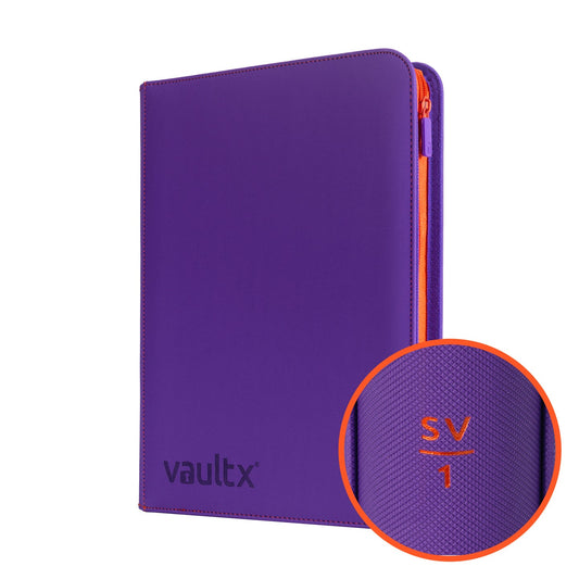 12-Pocket Exo-Tec Zip Binder - SV1