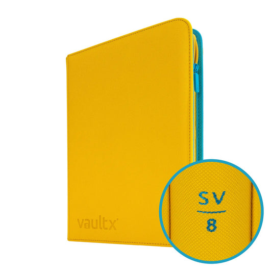 12-Pocket Exo-Tec Zip Binder - SV8