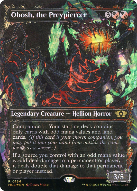 Obosh, the Preypiercer (Halo Foil) [Multiverse Legends]