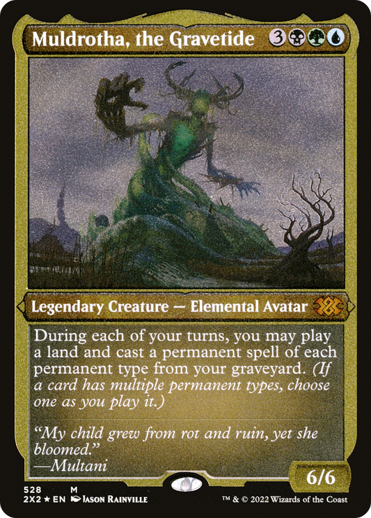 Muldrotha, the Gravetide (Foil Etched) [Double Masters 2022]