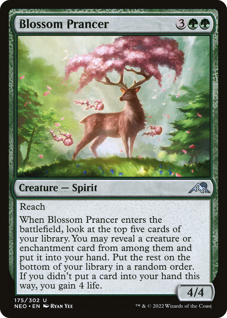 Blossom Prancer [Kamigawa: Neon Dynasty]