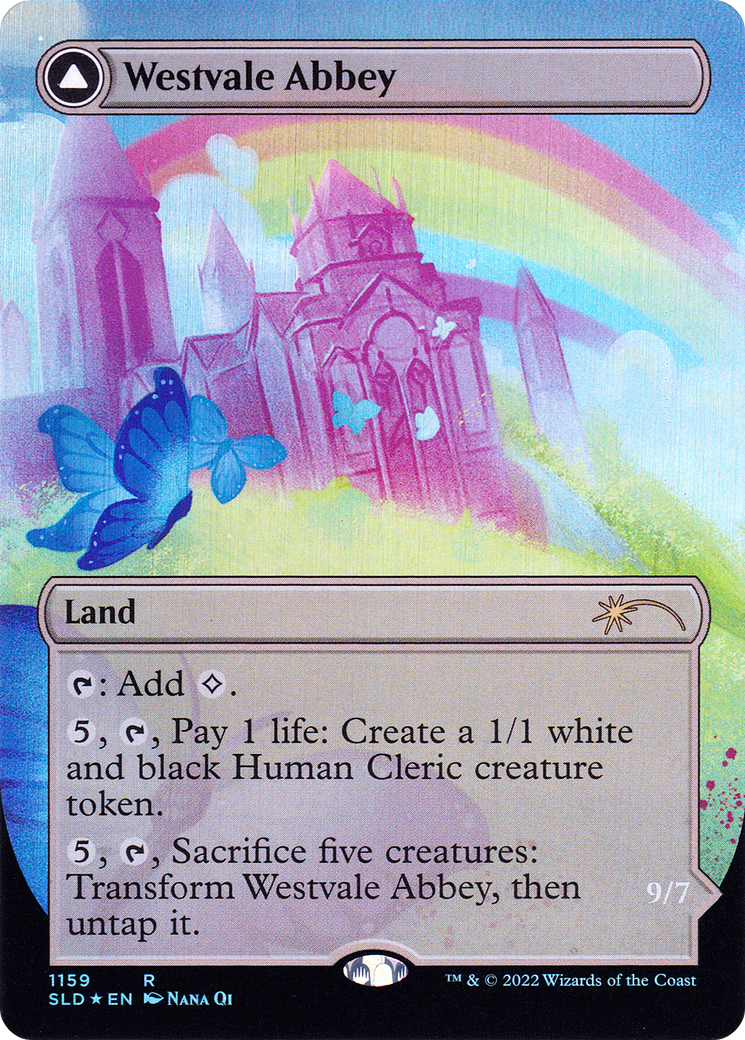 Westvale Abbey // Ormendahl, Profane Prince (Borderless) [Secret Lair: From Cute to Brute]