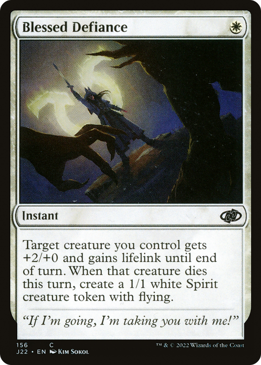 Blessed Defiance [Jumpstart 2022]