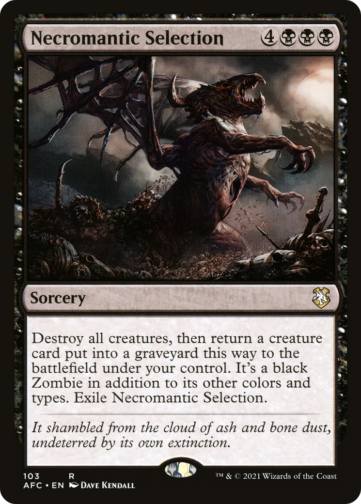 Necromantic Selection [Dungeons & Dragons: Adventures in the Forgotten Realms Commander]