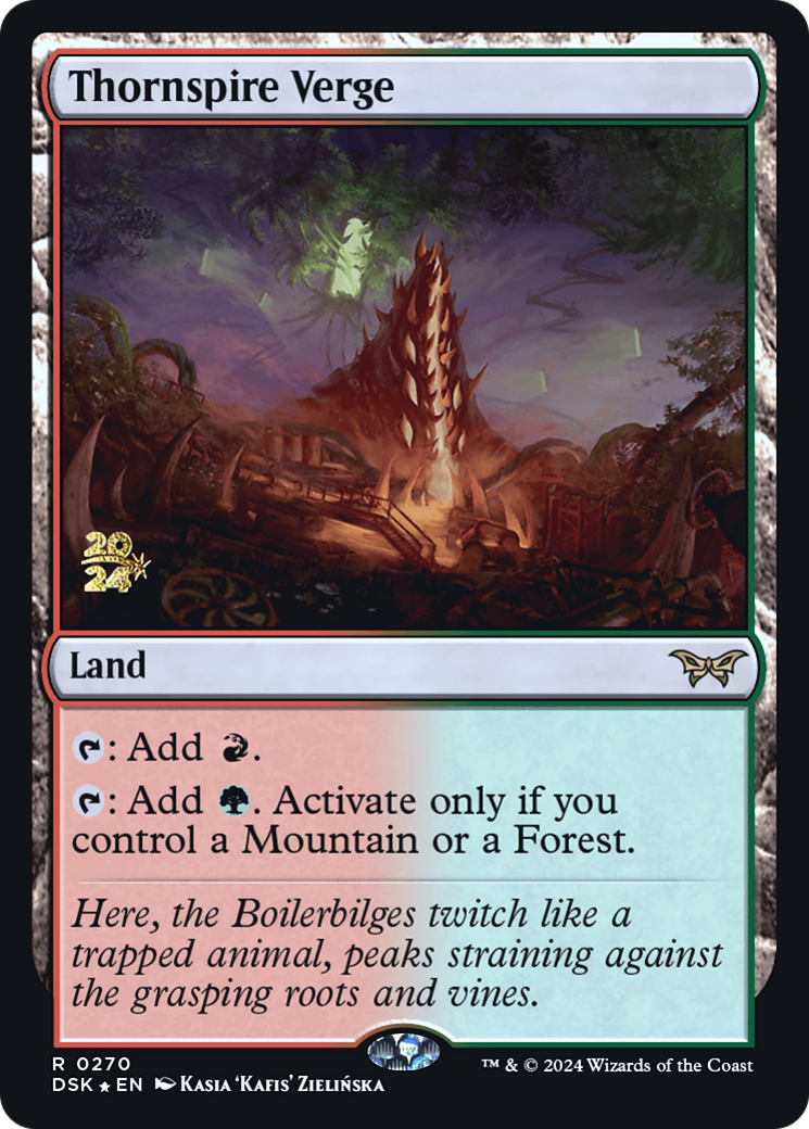 Thornspire Verge [Duskmourn: House of Horror Prerelease Promos]