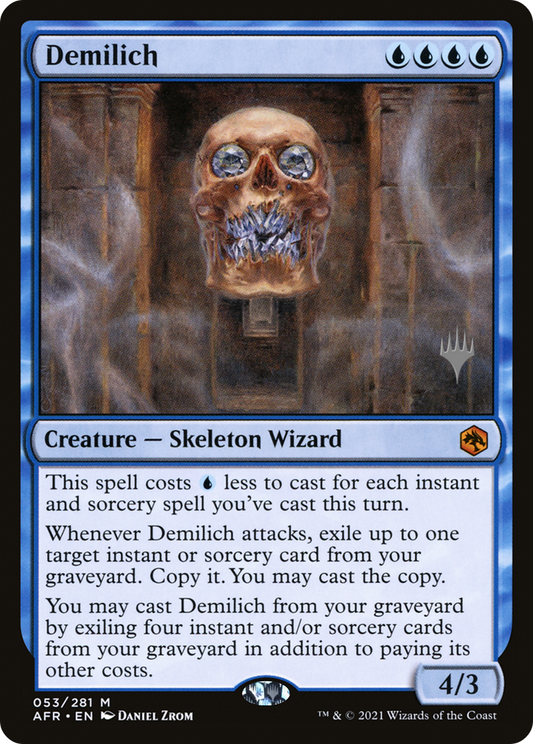 Demilich (Promo Pack) [Dungeons & Dragons: Adventures in the Forgotten Realms Promos]