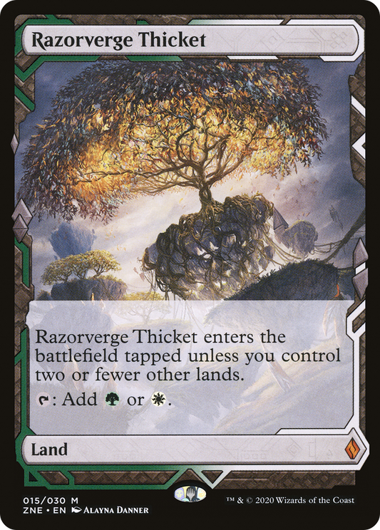 Razorverge Thicket (Expeditions) [Zendikar Rising Expeditions]