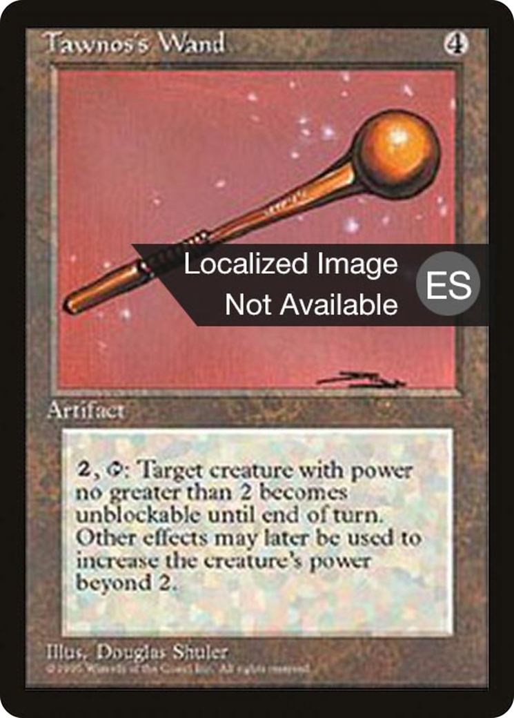 Tawnos's Wand [Fourth Edition (Foreign Black Border)]