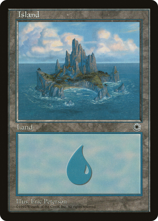 Island (Circular Bay in Center / No Waterfall) [Portal]