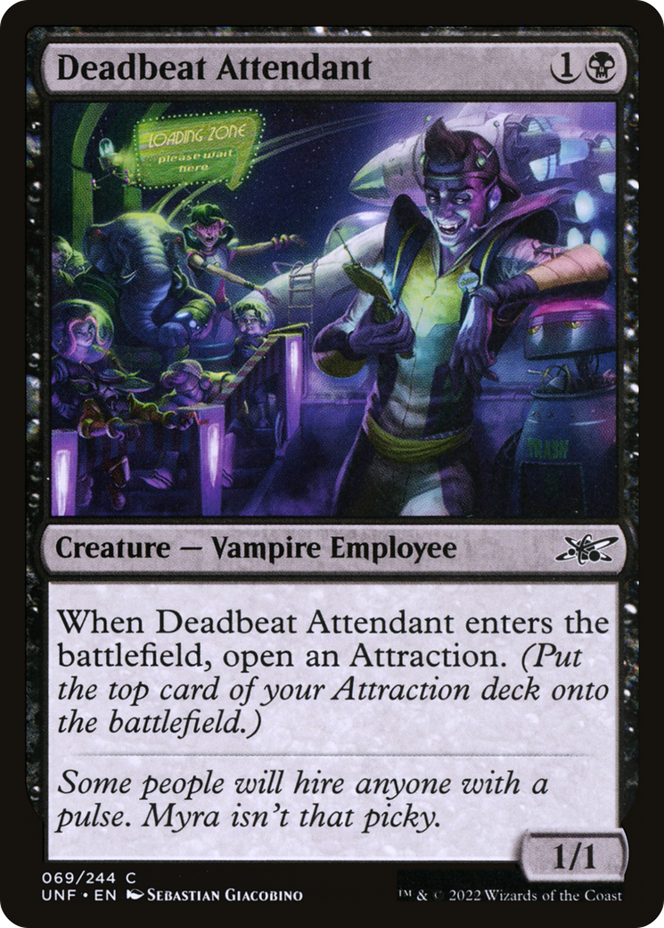 Deadbeat Attendant [Unfinity]
