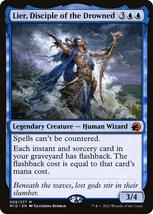 Lier, Disciple of the Drowned (Promo Pack) [Innistrad: Midnight Hunt Promos]
