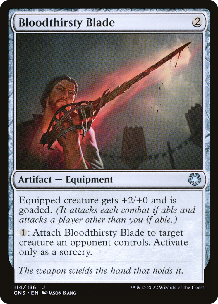 Bloodthirsty Blade [Game Night: Free-for-All]
