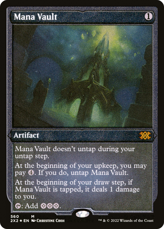 Mana Vault (Foil Etched) [Double Masters 2022]