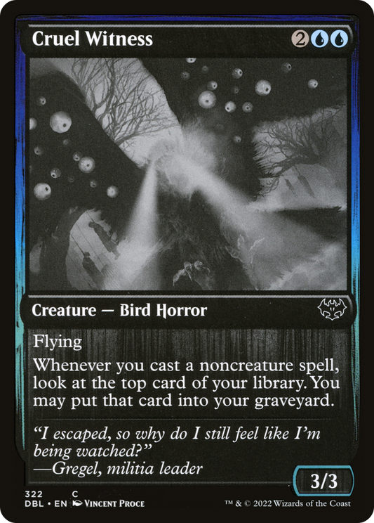 Cruel Witness [Innistrad: Double Feature]