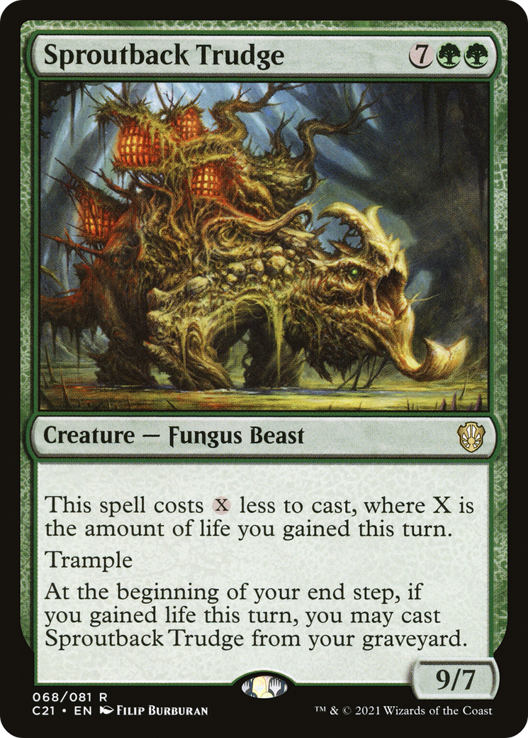 Sproutback Trudge [Commander 2021]