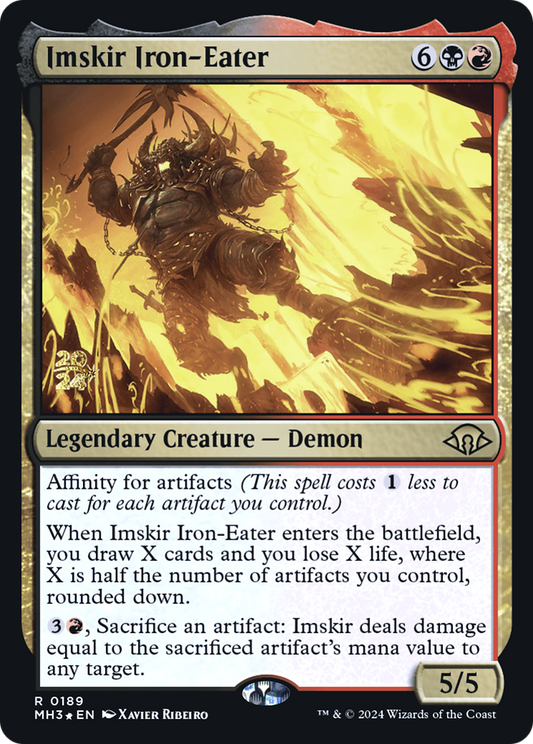 Imskir Iron-Eater [Modern Horizons 3 Prerelease Promos]