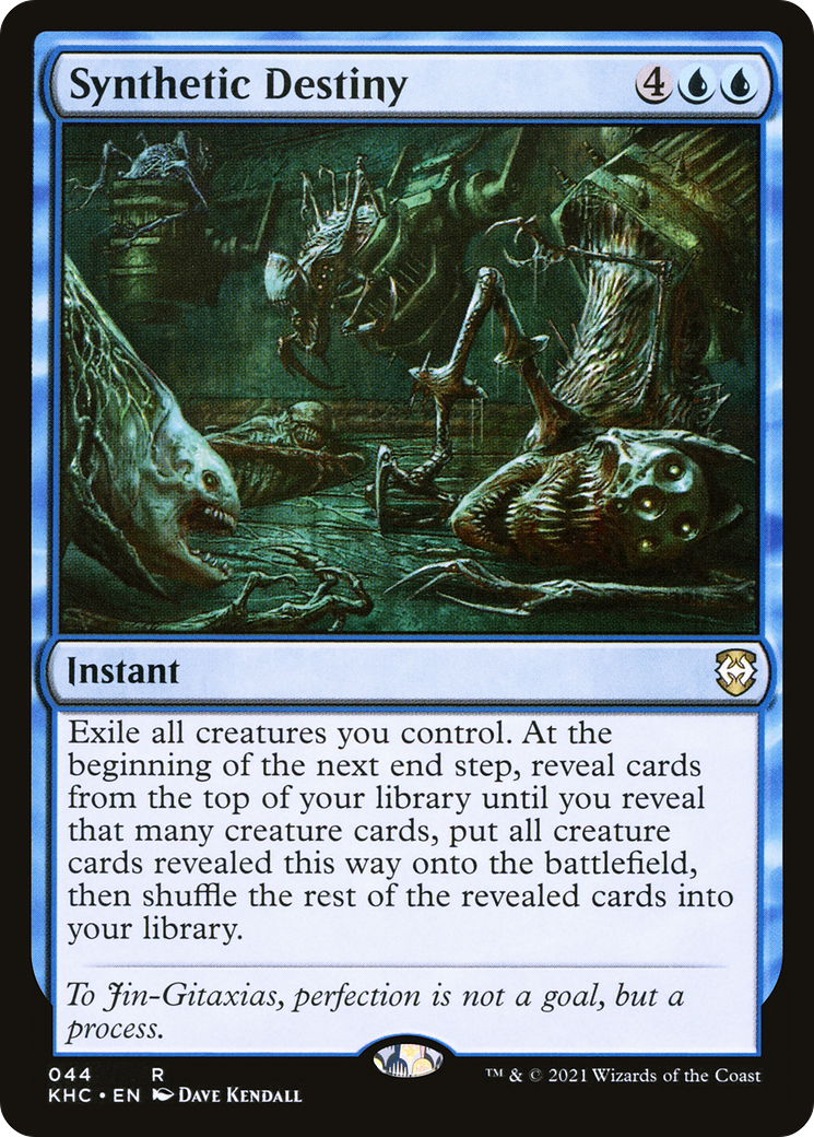 Synthetic Destiny [Kaldheim Commander]