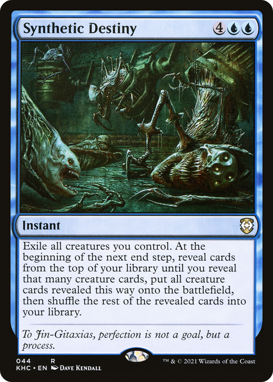 Synthetic Destiny [Kaldheim Commander]