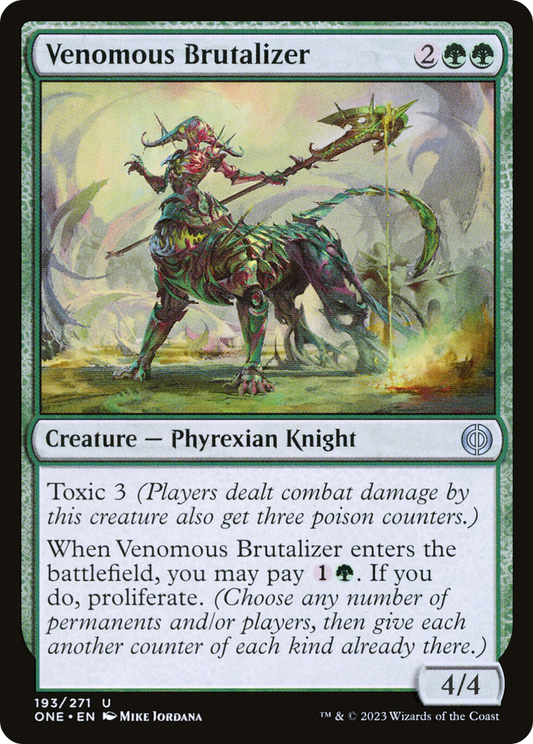 Venomous Brutalizer [Phyrexia: All Will Be One]