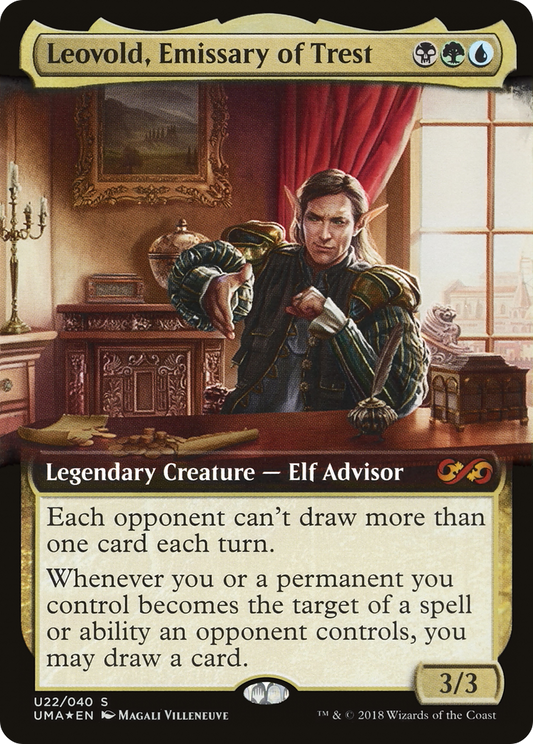 Leovold, Emissary of Trest (Topper) [Ultimate Masters Box Topper]