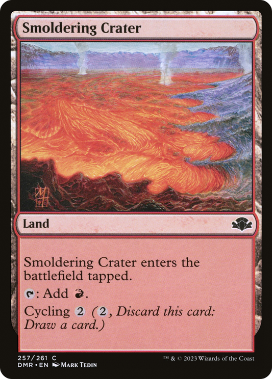 Smoldering Crater [Dominaria Remastered]