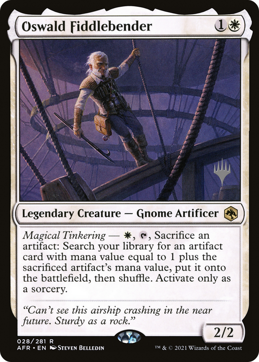 Oswald Fiddlebender (Promo Pack) [Dungeons & Dragons: Adventures in the Forgotten Realms Promos]
