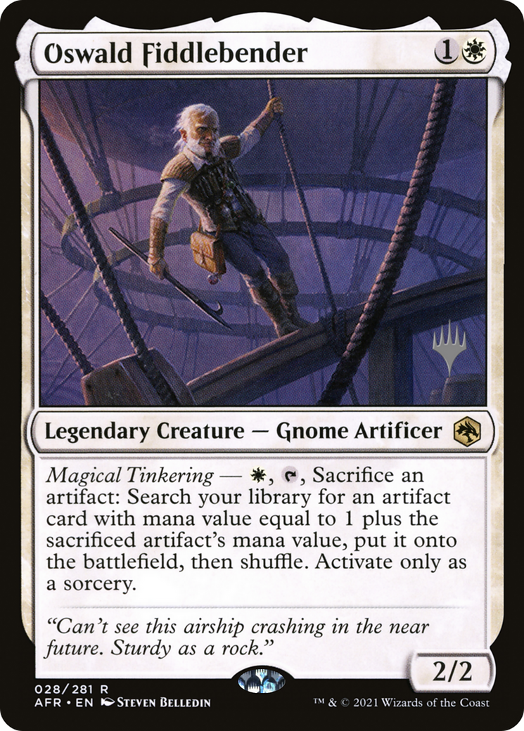 Oswald Fiddlebender (Promo Pack) [Dungeons & Dragons: Adventures in the Forgotten Realms Promos]