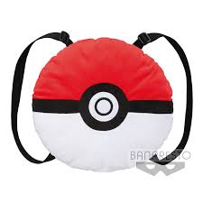Pokemon Plush Backpack Poke Ball