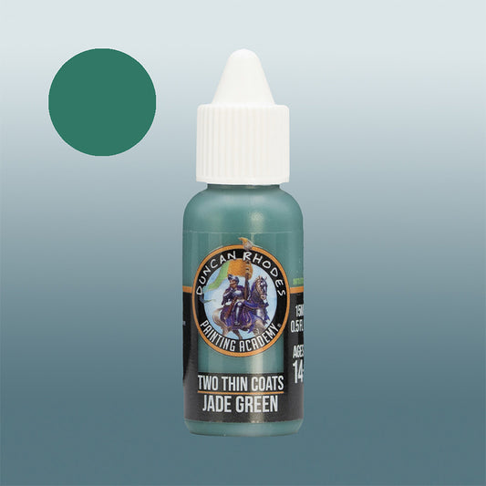 Two Thin Coats: Jade Green