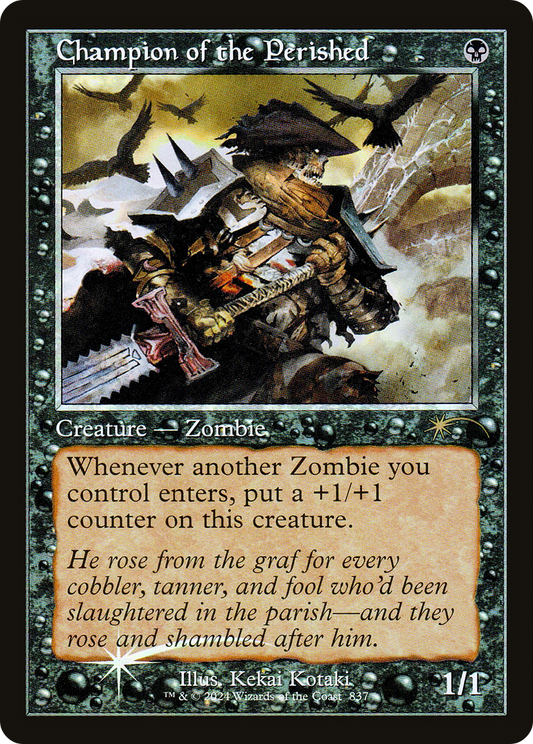 Champion of the Perished (Retro Frame) [Secret Lair Drop Series]
