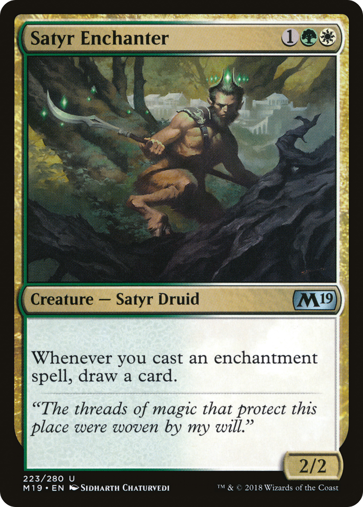 Satyr Enchanter [Core Set 2019]