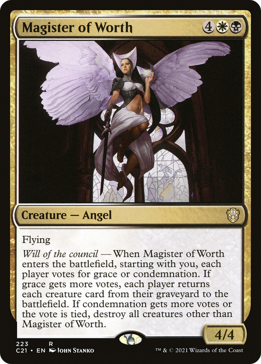 Magister of Worth [Commander 2021]
