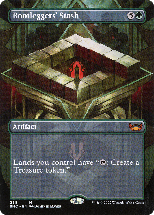 Bootleggers' Stash (Borderless Alternate Art) [Streets of New Capenna]