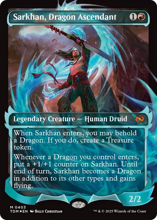 Sarkhan, Dragon Ascendant (0403) (Showcase) (Japanese) [Tarkir: Dragonstorm]