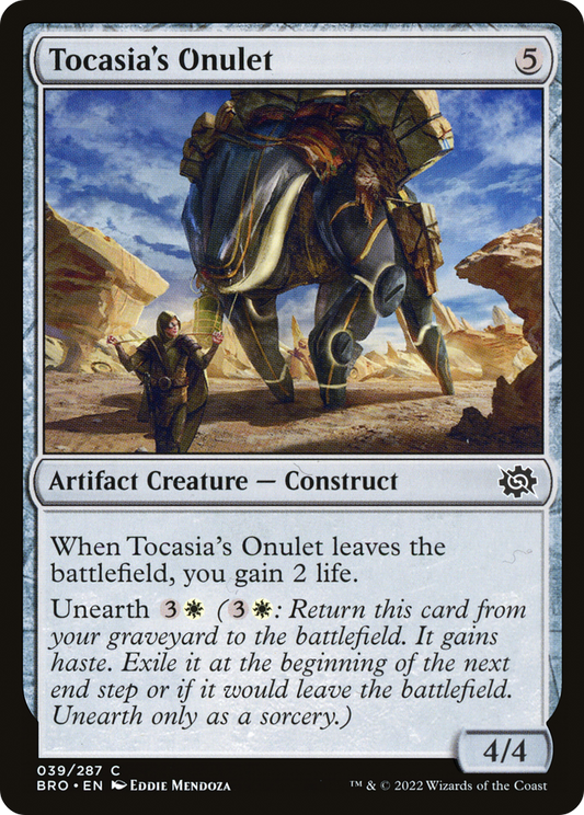 Tocasia's Onulet [The Brothers' War]