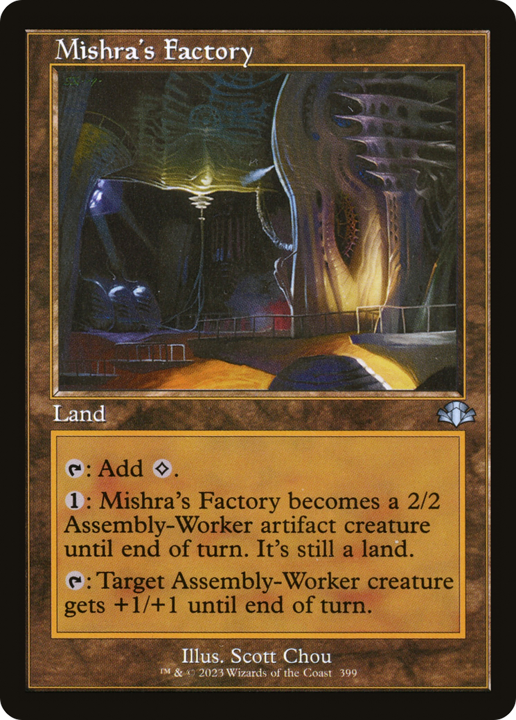 Mishra's Factory (Retro) [Dominaria Remastered]