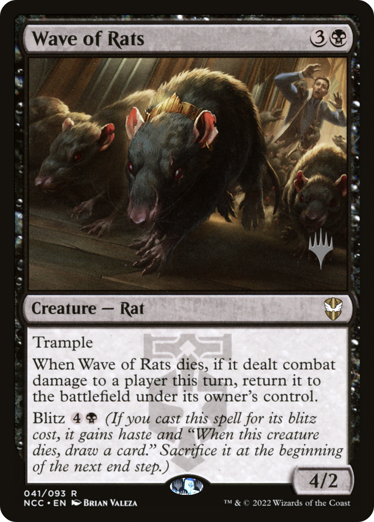 Wave of Rats (Promo Pack) [Streets of New Capenna Commander Promos]