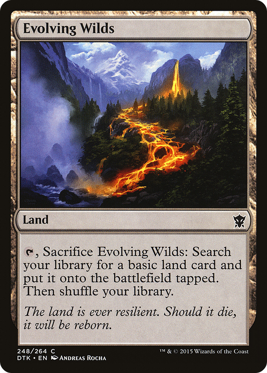 Evolving Wilds [Dragons of Tarkir]