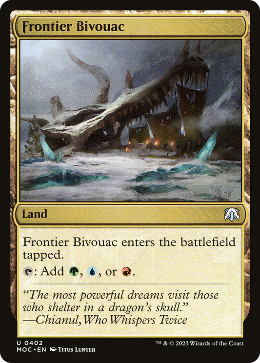 Frontier Bivouac [March of the Machine Commander]