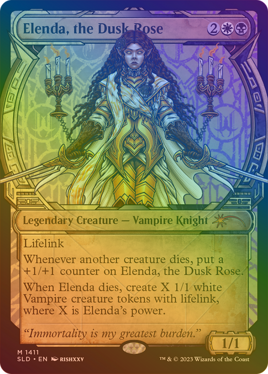 Elenda, the Dusk Rose (Rainbow Foil) [Secret Lair Drop Series]