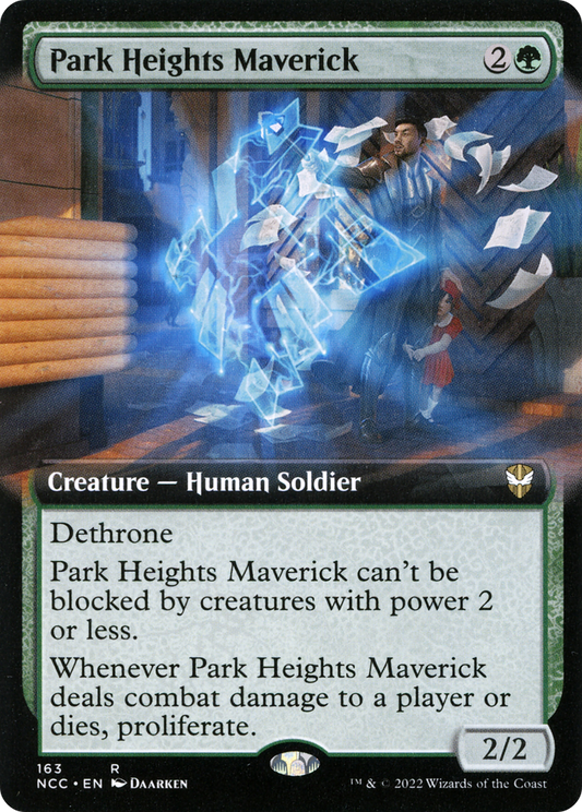 Park Heights Maverick (Extended Art) [Streets of New Capenna Commander]