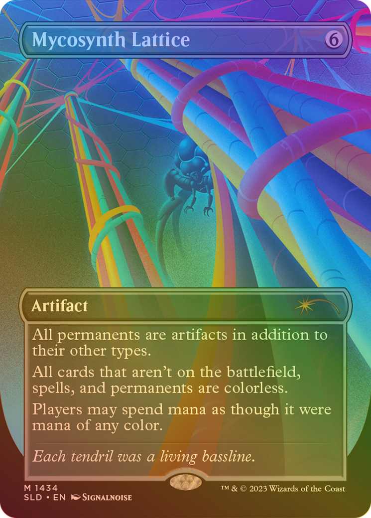 Mycosynth Lattice (Rainbow Foil) [Secret Lair Drop Series]