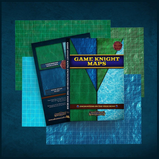 Adventurers & Adversaries: Map Pack - Encounters on the High Seas