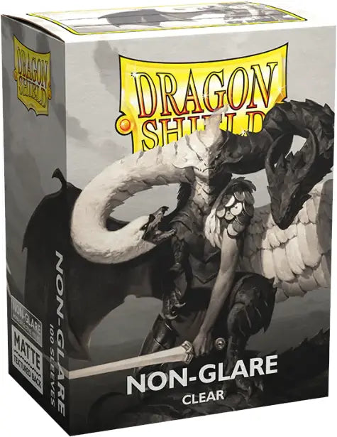 Dragon Shield: Standard 100ct Sleeves - Clear (Non-Glare Matte)