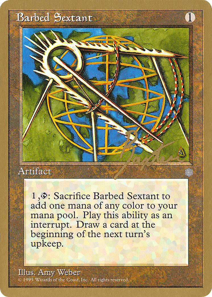 Barbed Sextant (George Baxter) [Pro Tour Collector Set]