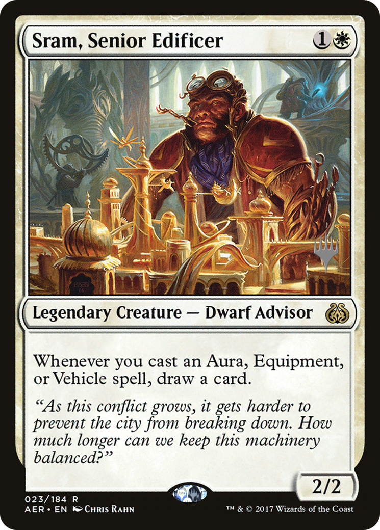 Sram, Senior Edificer [Aether Revolt Promos]