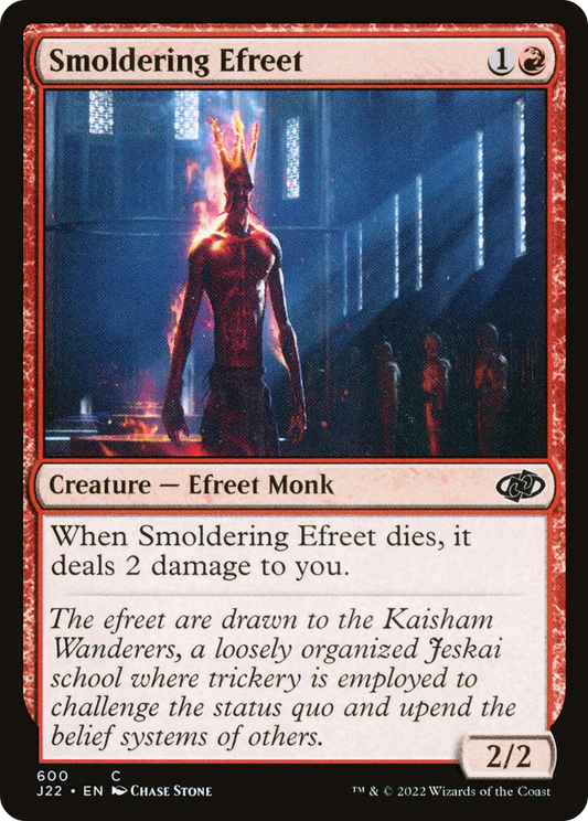 Smoldering Efreet [Jumpstart 2022]